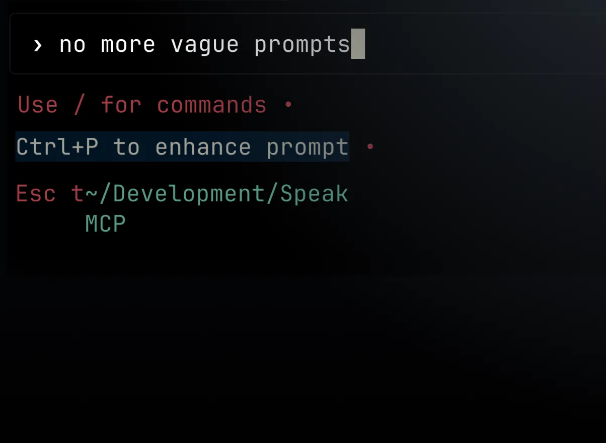Prompt Enhancer