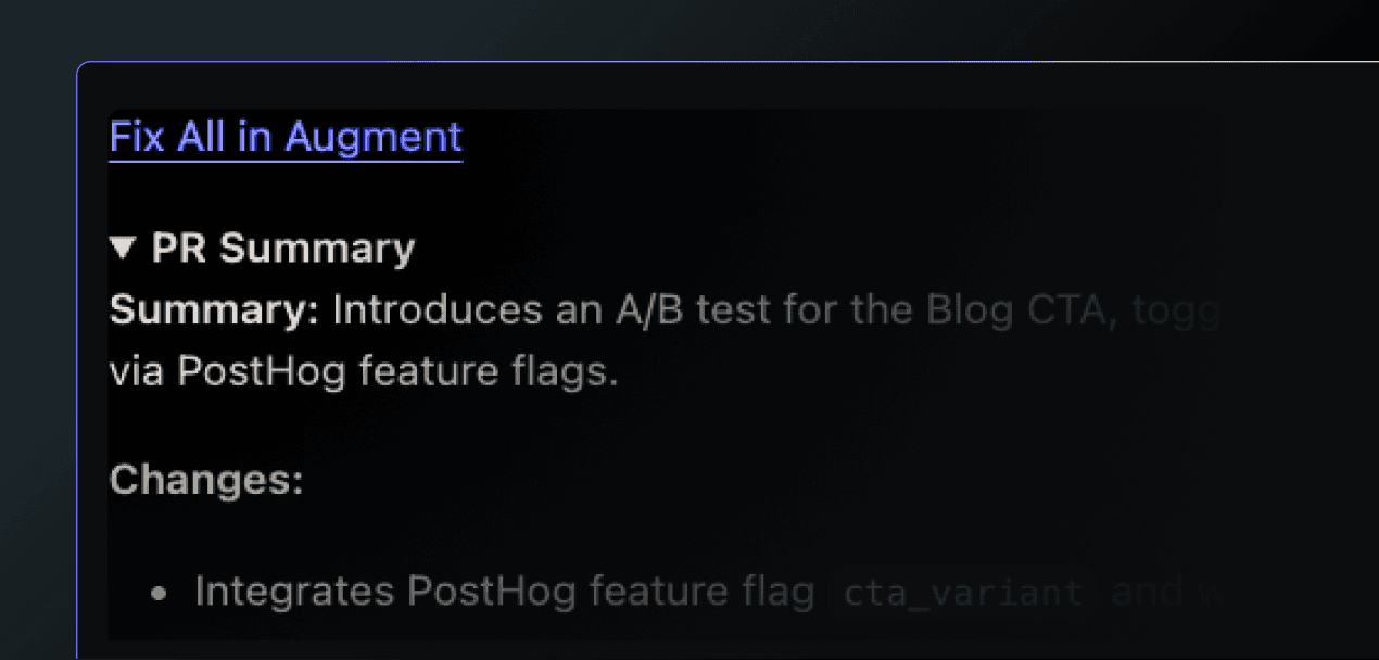AI-generated PR summaries