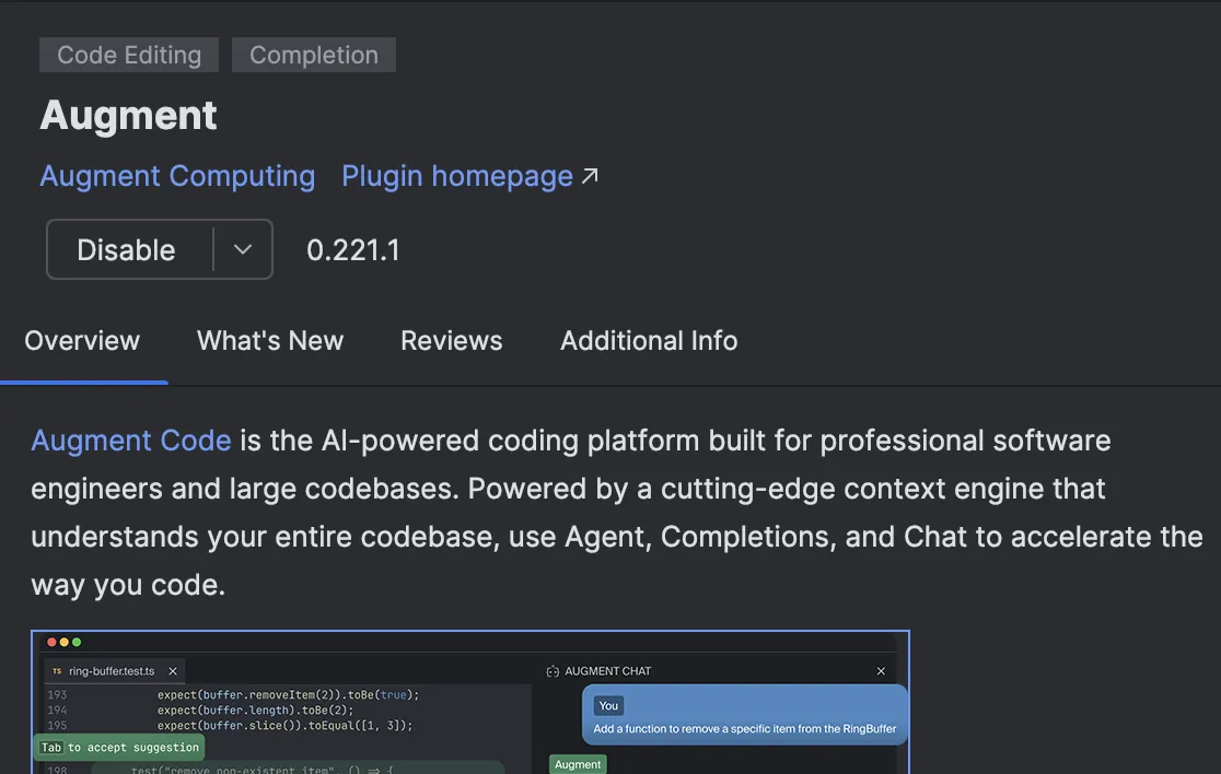 Browser dialog showing Visual Studio Marketplace