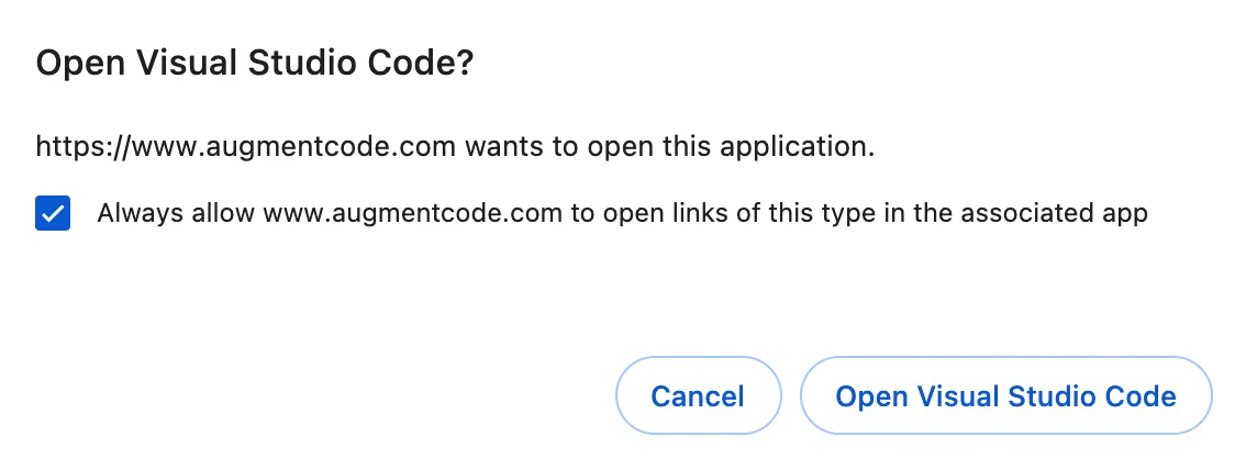 Browser dialog showing Visual Studio Marketplace