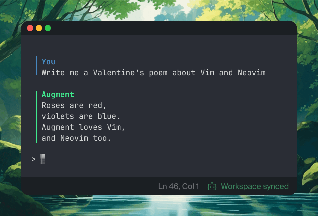 Augment <3 Vim
