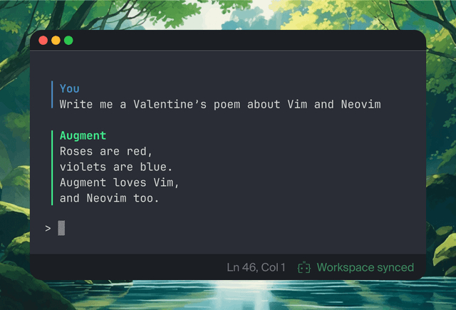 Augment <3 Vim