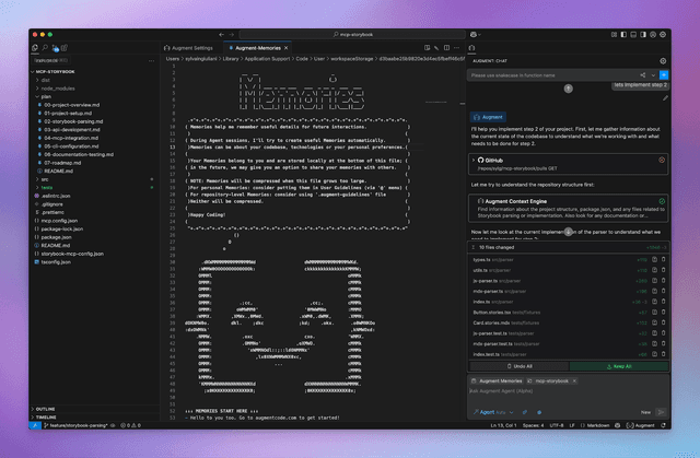 Meet Augment Agent: Your AI pair programmer that deeply understands your codebase, and learns as you work