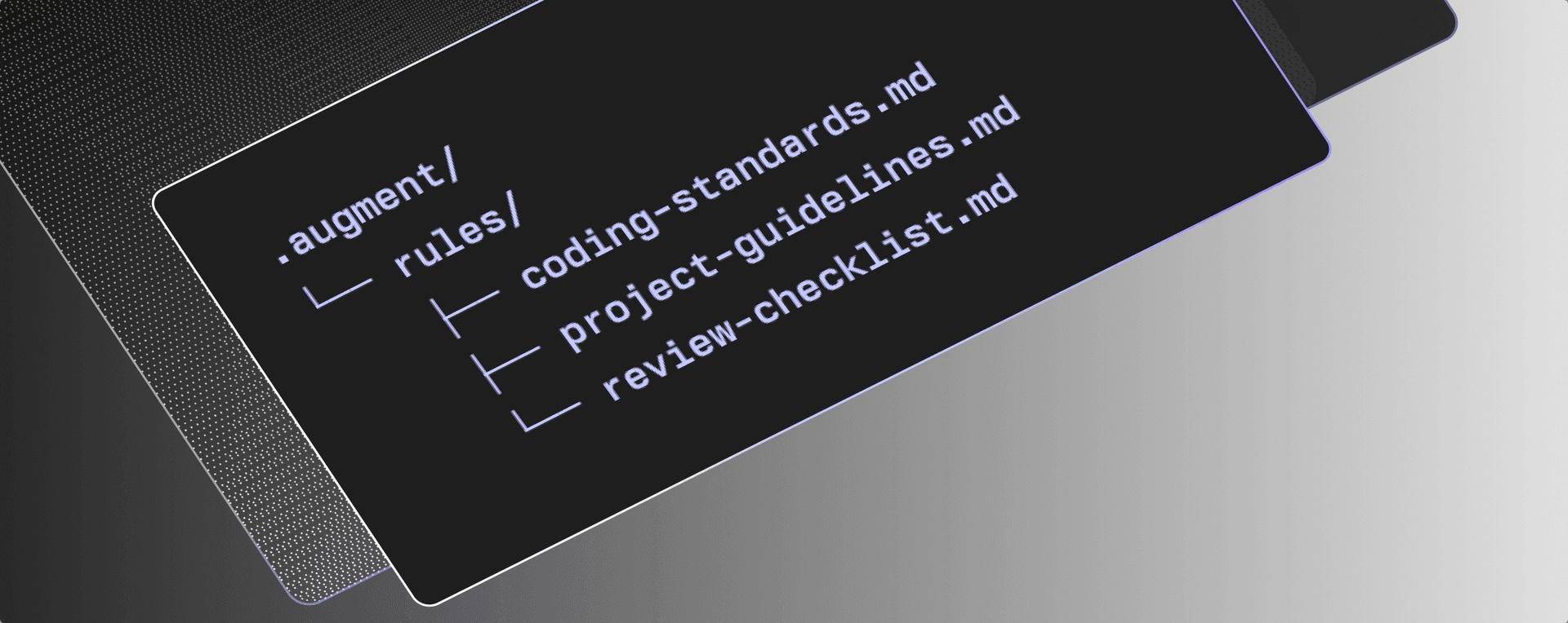Introducing Augment Rules